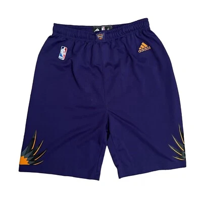 Phoenix Suns 2015 紫色阿迪达斯短裤,尺寸 Youth XL — 第 1/3 张图片