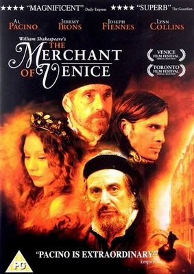 The Merchant of Venice DVD Al Pacino Shakespeare Region 2 UK New & Sealed - Image 1 of 2