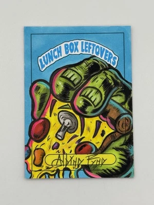 2025 SSFC LUNCH BOX LEFTOVERS Sketch Card TMNT - Albino Ryno Artist 1/1 - Image 1 of 3
