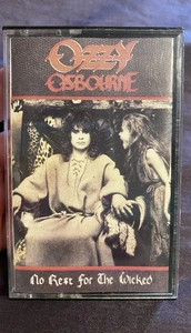No Rest For The Wicked by Ozzy Osbourne (Cassette, 1988, CBS) - Foto 1 di 8