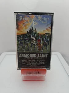 Armored Saint - March Of The Saint Cassette - 1984 Chrysalis Records - Picture 1 of 6
