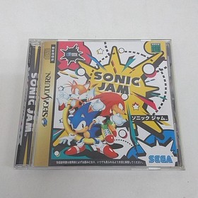 SEGA Saturn Sonic Jam Postcard with Obi A290
