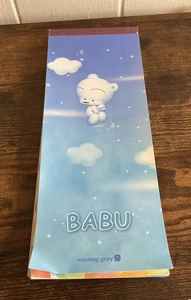Rare Vintage Morning Glory Babu Bear Blue Bear Memo Block Notizblock - Bild 1 von 4