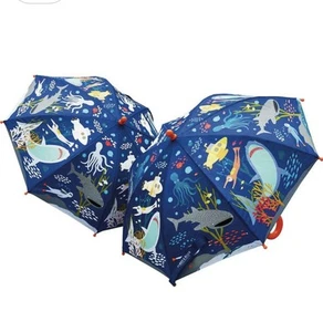Kids' Character Umbrella Deep Sea Creatures Color-Changing - Picture 1 of 3
