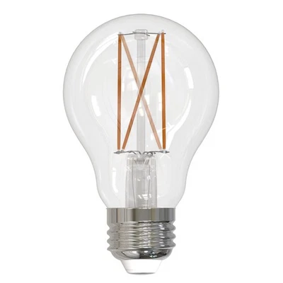 Bulbrite 5W A19 LED Filament Bulb, E26 Base, Dimmable 2700K, Clear - Image 1 of 3
