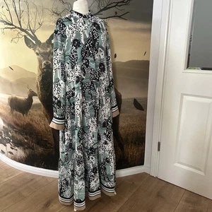 ❤️ Traumhaftes Designer Kleid von Marc Cain Dalmatiner Print N6 42-44 wie Neu - Bild 1 von 11