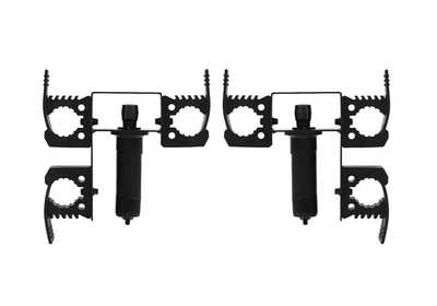 Aprove Cruiser Triple Tool Holders for Polaris General 2016-2021, Black - Image 1 of 4