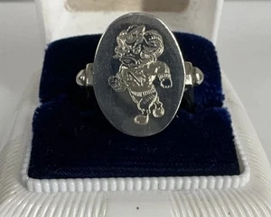 Vintage UNC Tarheels .925 Sterling Reversible Flip Ring. Size READ description - Picture 1 of 13
