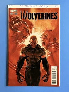 Wolverines #1 ~ Cubierta variante copia Dell'Otto 1:25 ~ Marvel 2015 ~ Envío gratuito - Imagen 1 de 9
