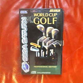 US Gold World Cup Golf &ndash; Professional Edition, Sega Saturn Spielh&uuml;lle/Box