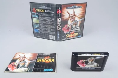 Sega Mega Drive *The Revenge of Shinobi* OVP Anleitung PAL - Bild 1 von 4
