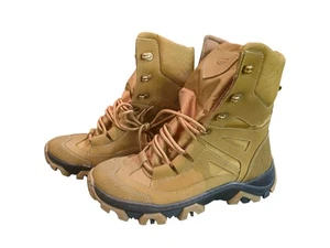 Handmade Tactical Combat Boots Coyote Leather EU40-46 | Military Outdoor Style - Bild 1 von 11