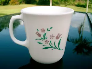 CORELLE ROSEMARIE MUSTER # 06 CORNING MUG ROSA TULPE - Bild 1 von 3