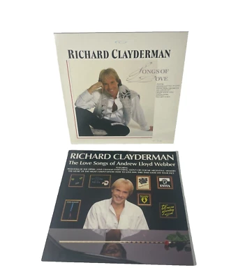 Set of 2 Richard Clayderman Vinyls 12", Classical/Easy Listening - Image 1 of 4