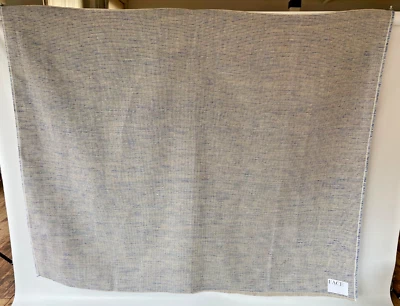 1-1/3 Yd Rogers & Goffigon Galaxy Orion (Natural /Blue) Linen Upholstery Fabric  - Image 1 of 2