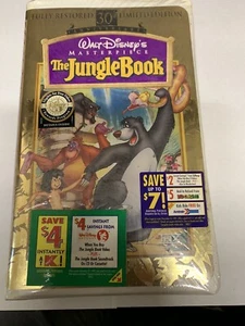 vhs tape sealed The Jungle Book - Picture 1 of 1