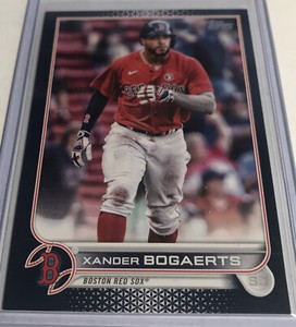 2022 topps series 1 Xander Bogaerts Blue Border #8