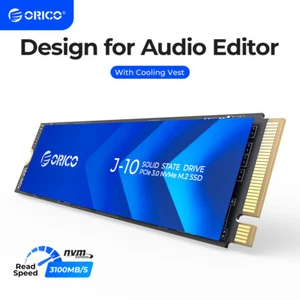 ORICO M.2 NVMe SSD Cooling 2TB 1TB 512GB PCIe3.0 Gen 3x4 M.2 M Key 2280 J10 - Picture 1 of 16
