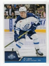 JC Lipon 14-15 Upper Deck AHL Hockey Base #1 St. John's IceCaps