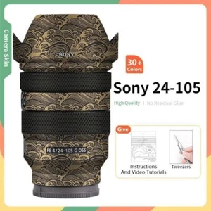 Für Sony 24 105 Skin FE 24-105 F4 G Objektiv Skin Anti-Kratzer Schutz Aufkleber - Bild 1 von 46