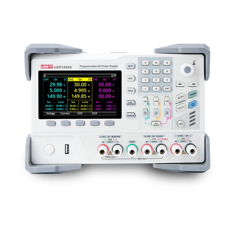 UNI-T UDP3305S - Three Channel Programmable DC Power Supply (328W)
