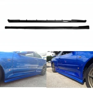 Complemento de extensión de falda lateral de fibra de carbono NSMO para Nissan Skyline R34 GTR 2 piezas - Imagen 1 de 19