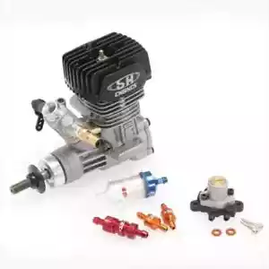 SH GF6 6cc Side Exhaust w/ Pump RC Airplane Gasoline 2-Stroke Gas Engine - Picture 1 of 4