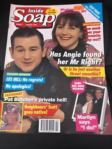 INSIDE SOAP NEIGHBOURS LES HILL DALLAS REBEKAH ELMALOGLOU BROOKSIDE GLENDA MCKAY - Picture 1 of 7