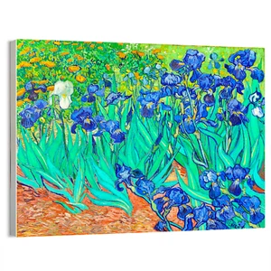 1889 Irises Vincent van Gogh (Dutch, 1853-1890) Movie Poster or Canvas Home Deco - Picture 1 of 16