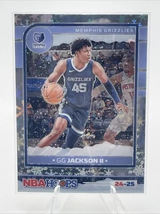 2024-25 Hoops Winter Prizm Premium #106 GG Jackson II - Grizzlies - Picture 1 of 2