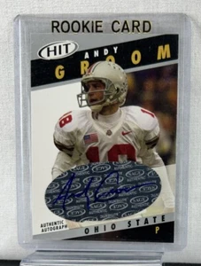 2003 SAGE HIT #A13 Andy Groom Autographs Silver Ohio State Buckeyes - Picture 1 of 6