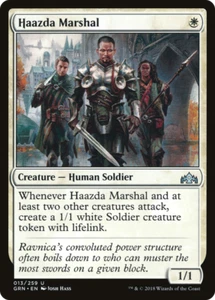 HAZDA MARSHAL x4 ~mtg NM/M Guilds of Ravnica 4 Unc - Bild 1 von 1
