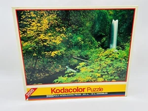 Kodacolor Puzzle 2000 PCS Upper Multnomah Falls Oregon 1992 USA New Sealed - Picture 1 of 6