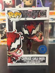 Funko Pop! Vinile: Marvel - Carnage (Carla Unger) - Pop in a Box (esclusivo) #654 - Foto 1 di 6