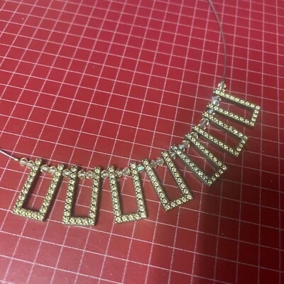 Impresionante collar de cristal Touchstone de Swavorski Foto 1 de 4