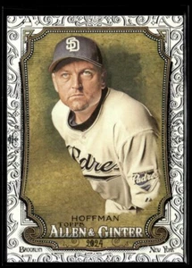 2024 TOPPS ALLEN & GINTER FOIL FILAGREE SP TREVOR HOFFMAN SAN DIEGO PADRES #121 - Foto 1 di 2