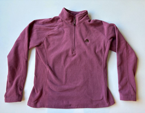 Nike ACG Giacca Pullover Donna Pile 1 4 Zip Rosa Tg L Outdoor Base Strato