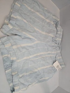 Gloria Vanderbilt Women's Blue Elastic Waistband Pullon Shorts New W/Tags Med - Picture 1 of 3
