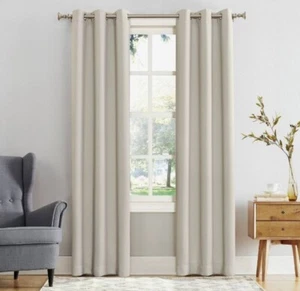 40"x63" Pearl Easton Grommet Curtain Panel, Blackout, Energy Efficient, Sun Zero - Picture 1 of 6