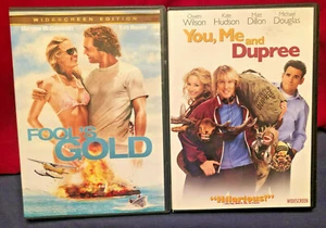 2 Kate Hudson DVD's- You, Me, and Dupree & Fool's Gold- Wilson, Dillon, Douglas - Imagen 1 de 4