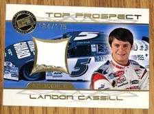 LANDON CASSILL - 2008 Press Pass - Top Prospects Sheet Metal - S/N 104/175