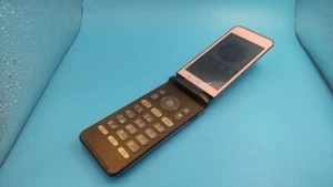KYOCERA GRATINA 4G KYF31 FLIP PHONE PINK 4G Unlocked WIFI KEITAI - Afbeelding 1 van 6