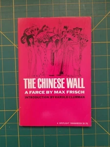 The Chinese Wall A Farce by Max Frisch - Picture 1 of 6