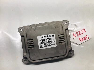 92190-B1500 2017 2018 2019 2020 HYUNDAI GENESIS G80 LED MODULE HEADLIGHT BALLAST - Image 1 of 4