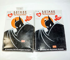 Vintage 1994 DC Comics Batman The Animated Series 2 Boxes Of 38 Valentines Cleo