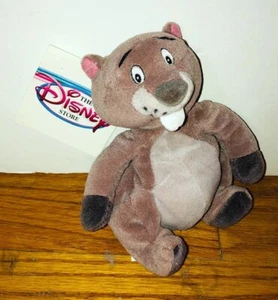 Vintage Disney Store Gopher Winnie The Pooh Mini Bean Bag Beanie Plush Doll NWT - Picture 1 of 1