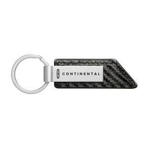 Lincoln Continental Gunmetal Gray Snap Hook Metal Key Chain - Picture 1 of 4
