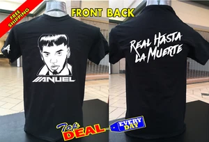 Real Hasta La Muerte camiseta negra Anuel AA - Imagen 1 de 2