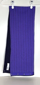 Ivivva Lululemon Village Chill Scarf Purple Gray Snap Closure Wrap Rulu 51 x 19" - Picture 1 of 3