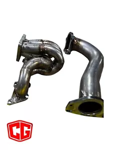 KIT COLLETTORE 4-1 + TUBO USCITA TURBINA TD04 - Imagen 1 de 6